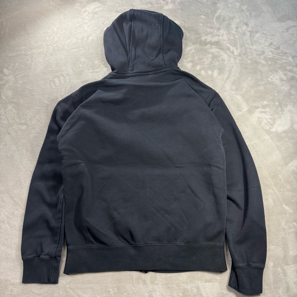 Nike Hoodie Men's Sz S Black Full Zip Fleece Small Swoosh - Picture 4 of 10